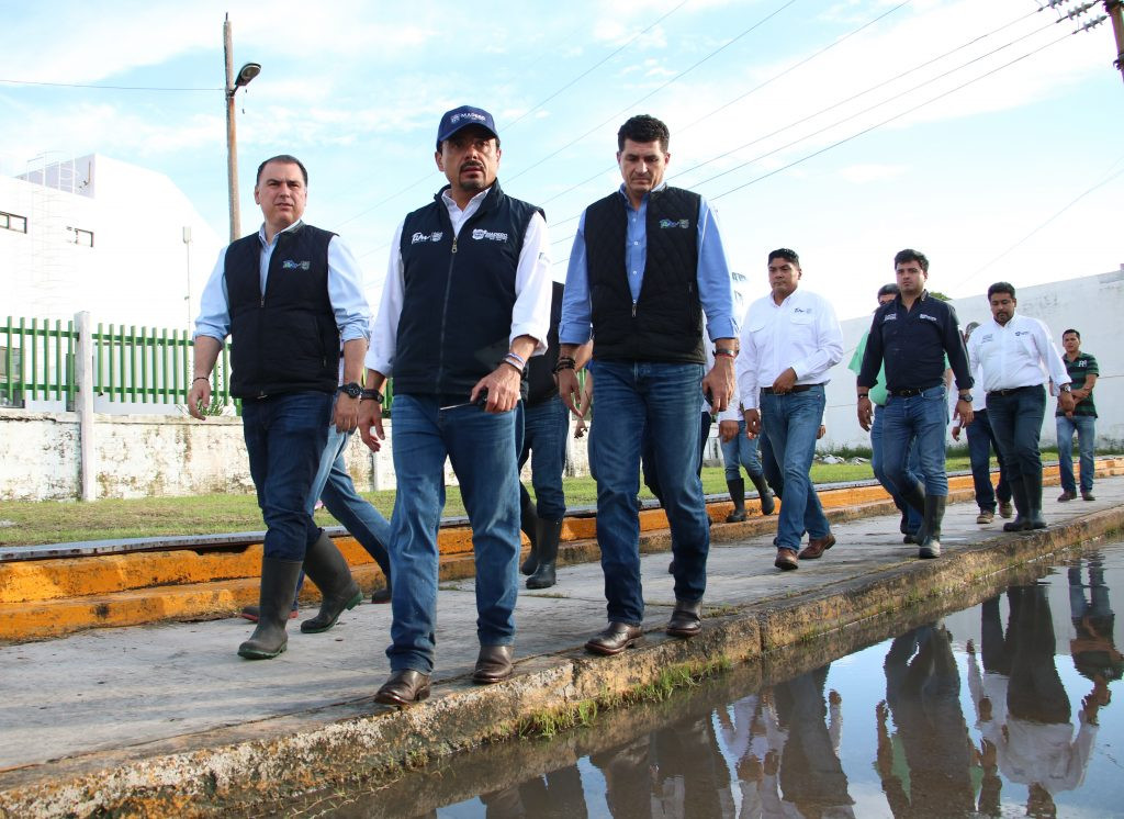 Supervisan colonias afectadas por lluvias