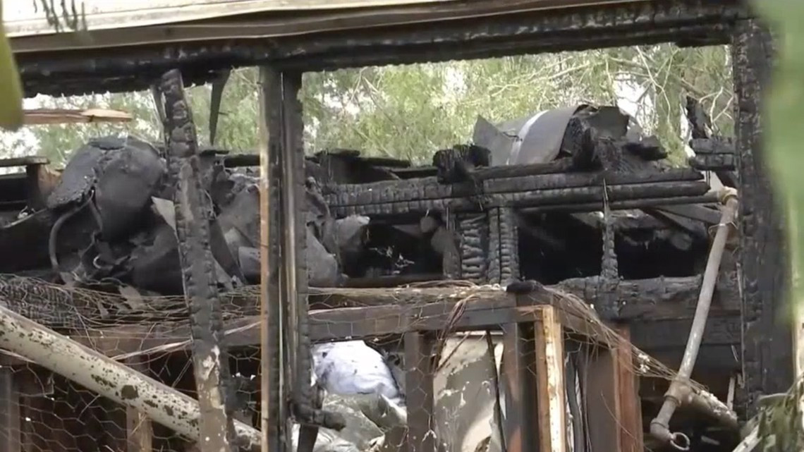 Familias se quedan sin hogar en Donna