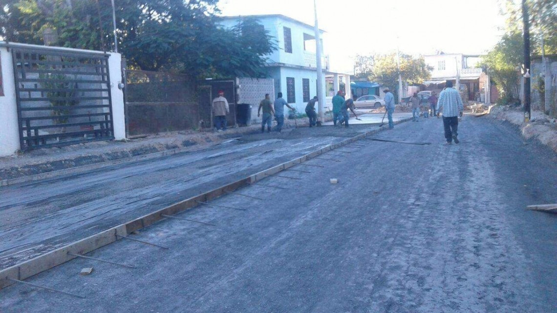 Benefician a colonos con mejores vialidades 