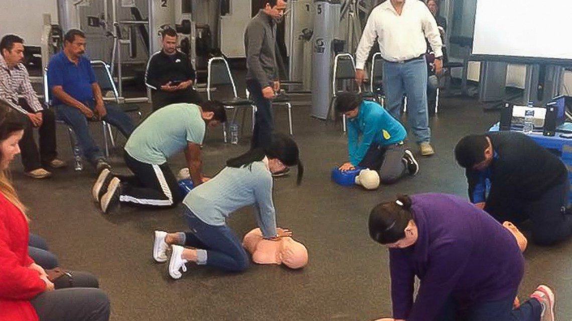 Unidad Deportiva del IPSSET capacita a su personal en RCP