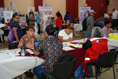 Impulsan desarrollo económico en Nuevo Laredo con la Feria nNcional de Empleo para Grupos Vulnerables 2025