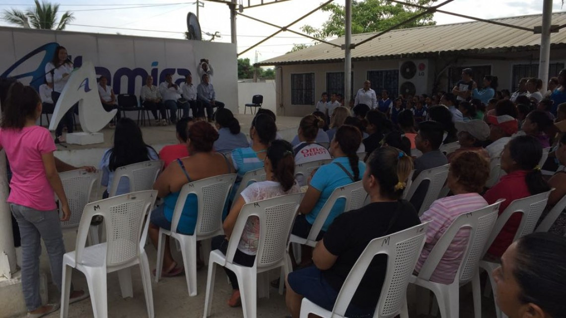 Sigue la mejora en la infraestructura educativa de Altamira