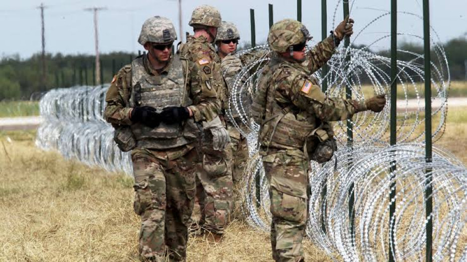Estados Unidos desplegará 600 militares más para reforzar frontera con México