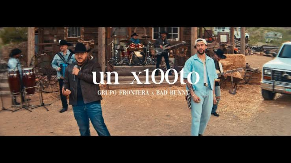 Bad Bunny y Grupo Frontera estrenan  'Un X100to'