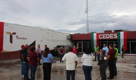 Participan CEDES de Tamaulipas en Simulacro Nacional 2025