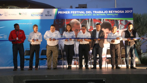 Presentan con éxito el Primer Festival del Trabajo Reynosa 2017