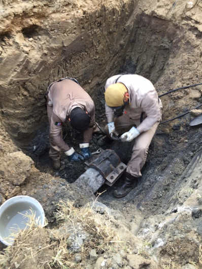 Fuga de gas en ducto de Pemex genera movilización de personal