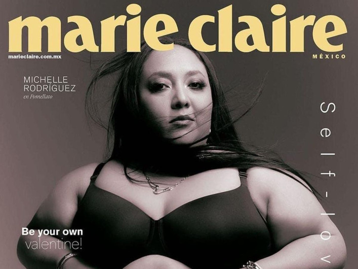 Michelle Rodríguez responde a portada de  ‘Marie Claire’ y gordofobia