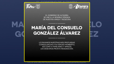 Fallece regidora de Altamira
