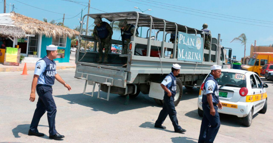 Semar realiza simulacro de tsunami 