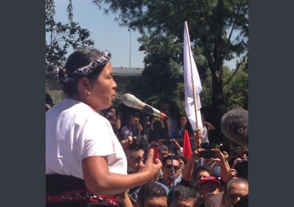 Marichuy, vocera del CNI, se registra como aspirante a candidata independiente