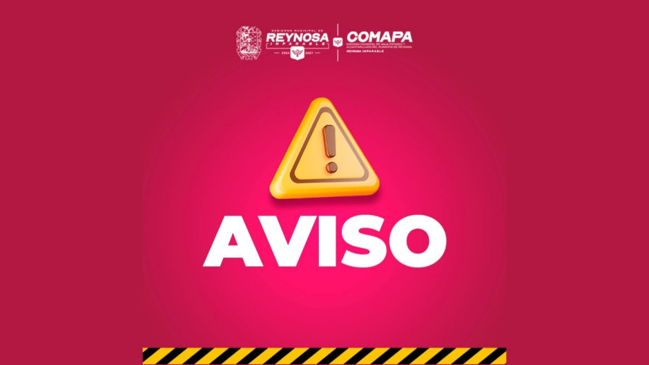 ¡Alerta! Comapa informa ajustes en el suministro de agua por bajo nivel del río Bravo