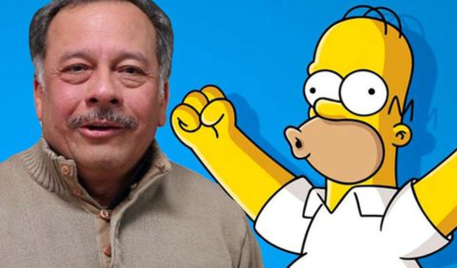 Humberto Vélez vuelve como Homero Simpson para producción de Disney+