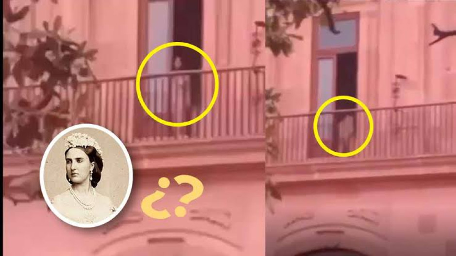 Mujer desnuda se asoma desde un balcón de Palacio de Gobierno en SLP; gobernador asegura que fue el fantasma de la emperatriz Carlota