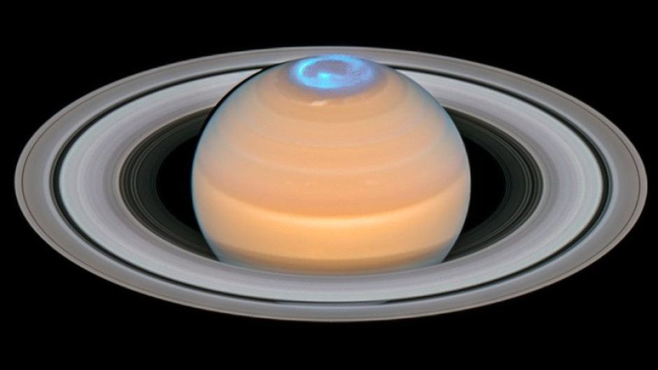 ¡Espectacular! Nuevas imágenes de auroras de Saturno