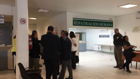 Cónsules centroamericanos visitan INM en Reynosa