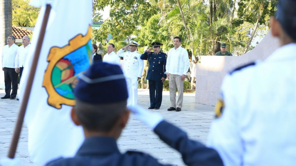 FGCV asiste a Mante por 107 Aniversario de la Revolución Mexicana
