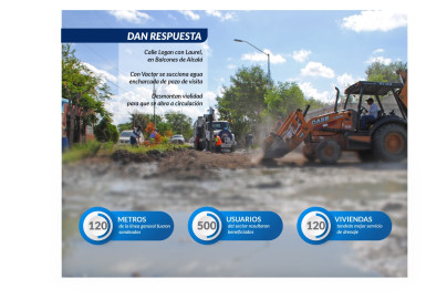 Rehabilita COMAPA servicio de drenajeen sector de Balcones de Alcalá