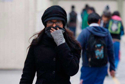 Nuevo frente frío provocará bajas temperaturas
