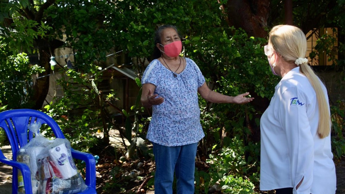 Apoya Gobierno de Alma Laura Amparán a los adultos mayores ante pandemia