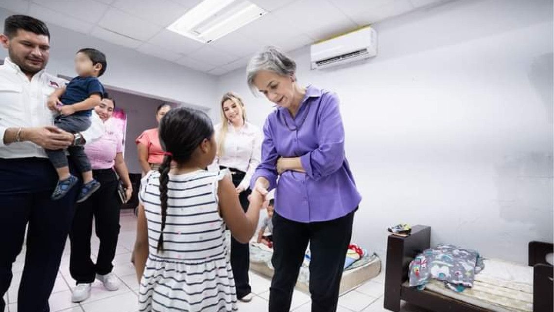 Supervisa DIF Tamaulipas Casa Hogar y CRI en Matamoros