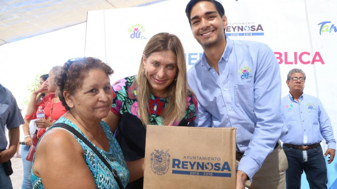 Realiza DIF Reynosa Audiencia Pública Asistencial en la colonia Fidel Velázquez