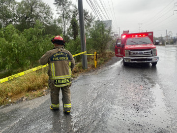 Atiende Gobierno de Carlos Peña Ortiz emergencia por lluvias en Reynosa 
