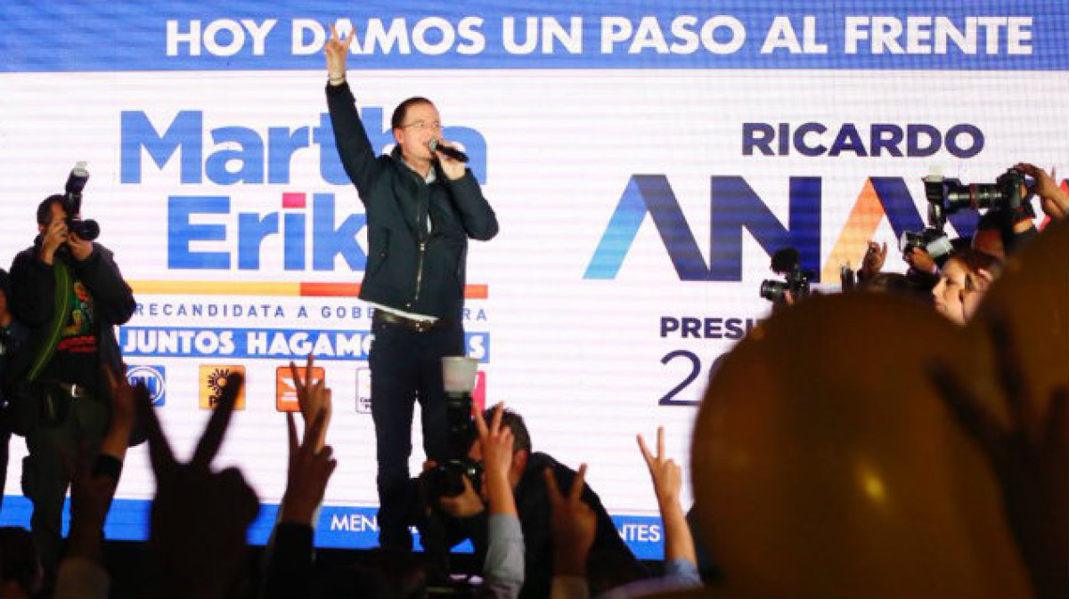 A Meade lo veo fuera de la pelea, muy atrás: Anaya