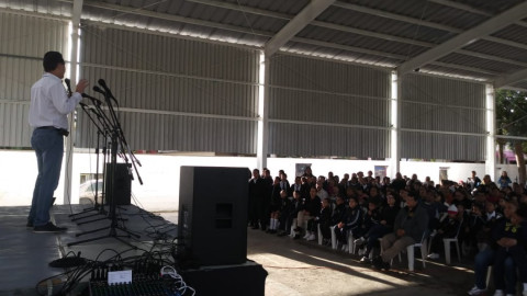 Con el talento de jóvenes fomentan valores, en plazas públicas y colonias de la zona sur del estado