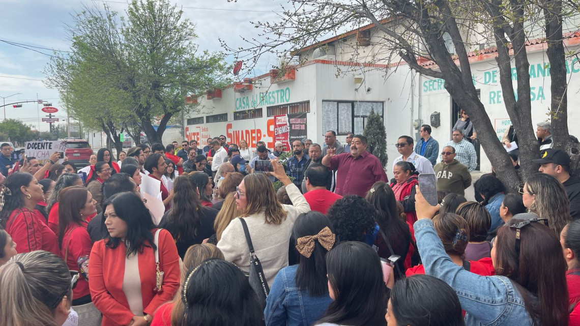 Maestros exigen apoyo del SNTE ante reforma a Ley del ISSSTE