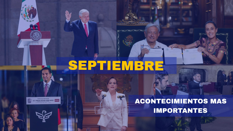 Conoce las noticias más relevantes del mes de septiembre en 2024