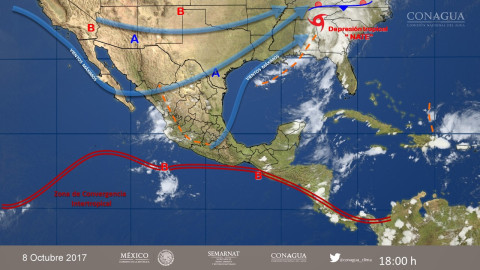 Se espera llegada de frente frío este lunes