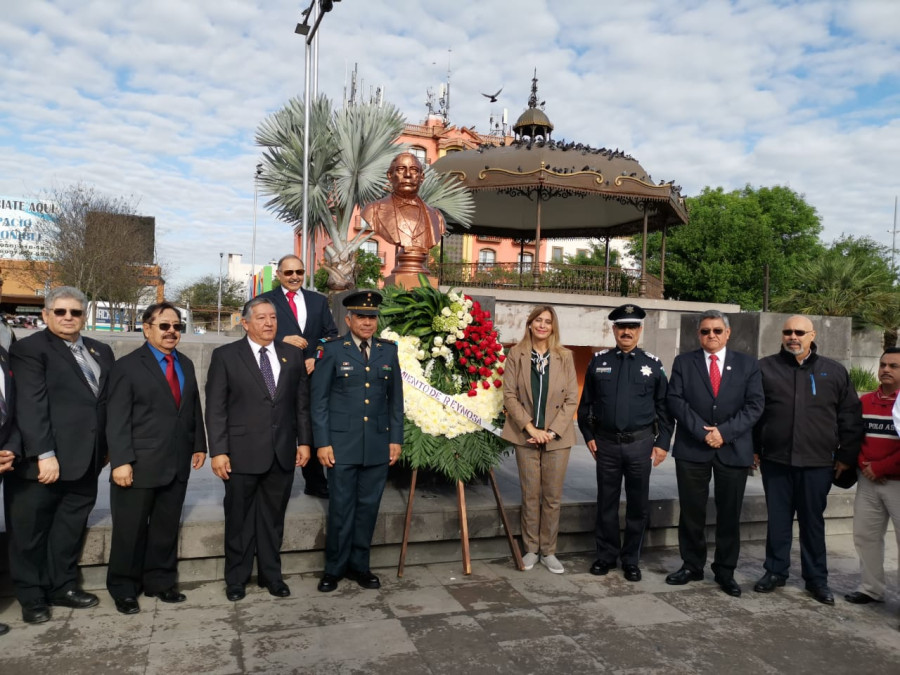 Conmemoran en Reynosa, Natalicio del Benemérito de las Américas
