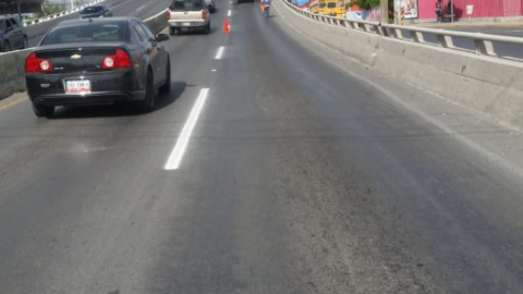 Cuadrillas municipales trabajan con la unidad Pintarrayas