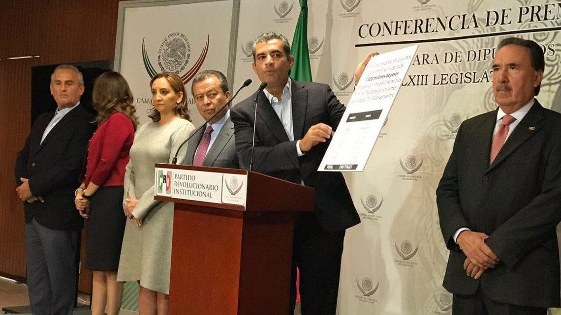 PRI impulsa propuesta “Cero dinero a los Partidos”