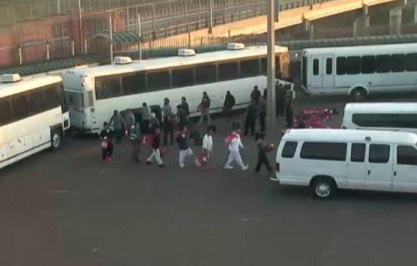 EU realiza deportación masiva en puente internacional Reynosa-Hidalgo