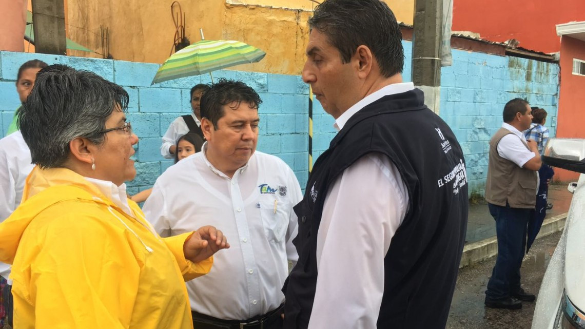 Refuerzan plan de contingencia por lluvias