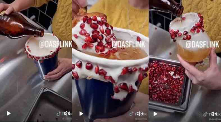 Viralizan las ‘micheladas en nogada’; la nueva tendencia en redes