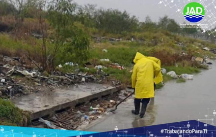 JAD se prepara con personal y equipo para llegada de fuertes lluvias