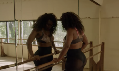 Serena William bailando en ropa interior