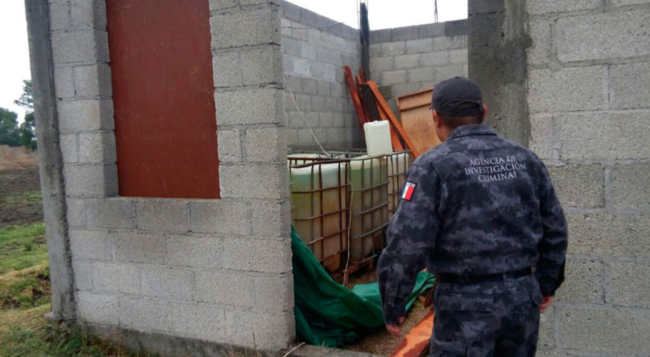 Asegura PGR mil litros de hidrocarburo en Puebla, Guanajuato y Querétaro