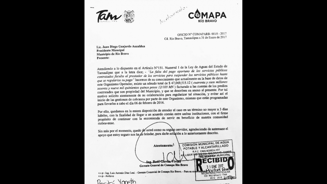 Desmiente Comapa Río Bravo a Alcalde