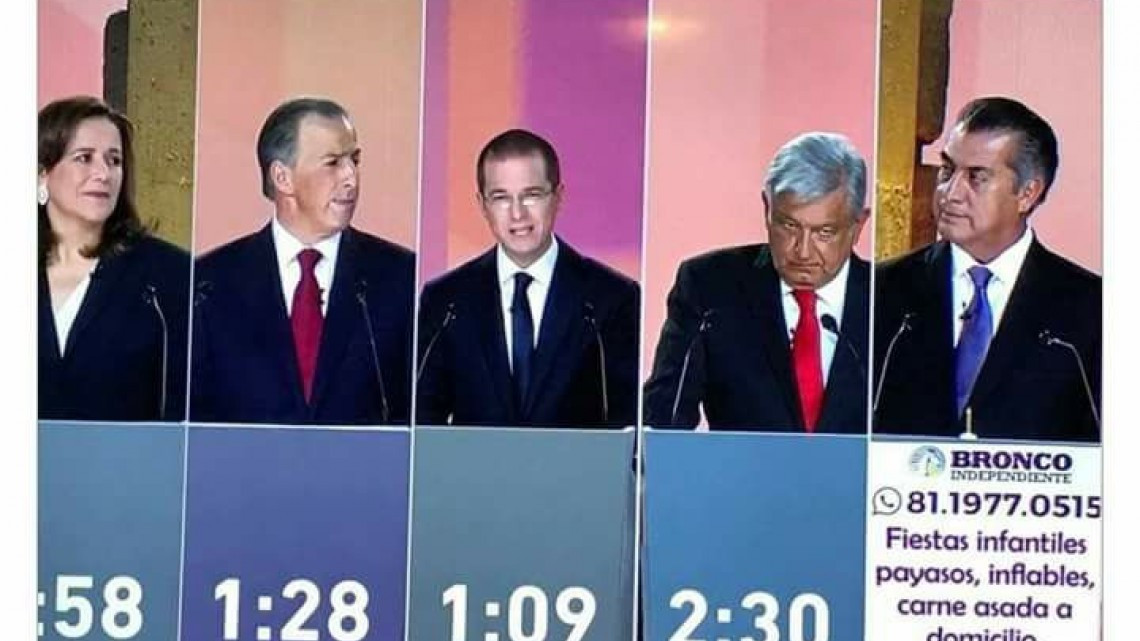 Comienzan a circular los memes del Primer Debate Presidencial