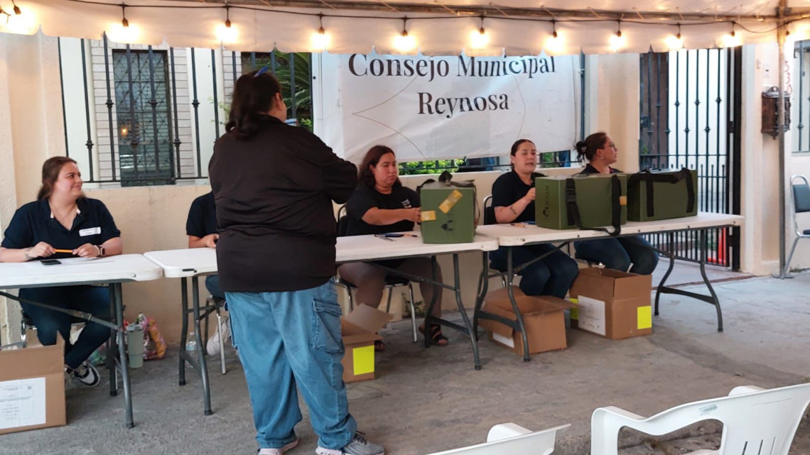  Llegan los primeros paquetes electorales a la frontera de Tamaulipas