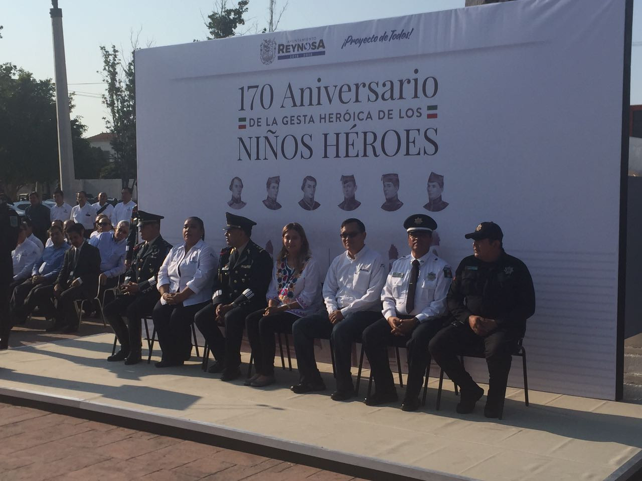 Recuerda Reynosa gesta heroica de los Niños Héroes