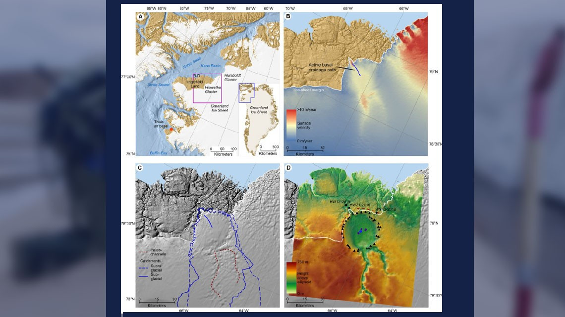 Descubren uno de los mayores cráteres en el mundo