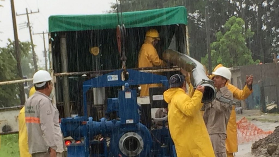 Comapa atento para evitar encharcamientos por Franklin en zonas bajas 