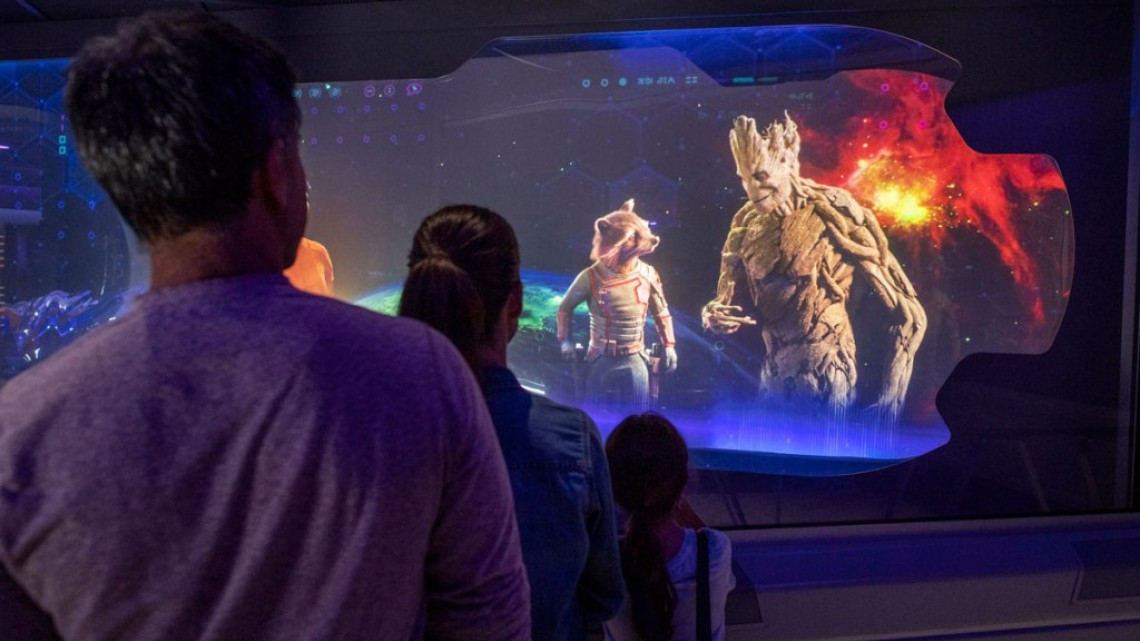 Conoce la atracción Guardians Of The Galaxy: Cosmic Rewind