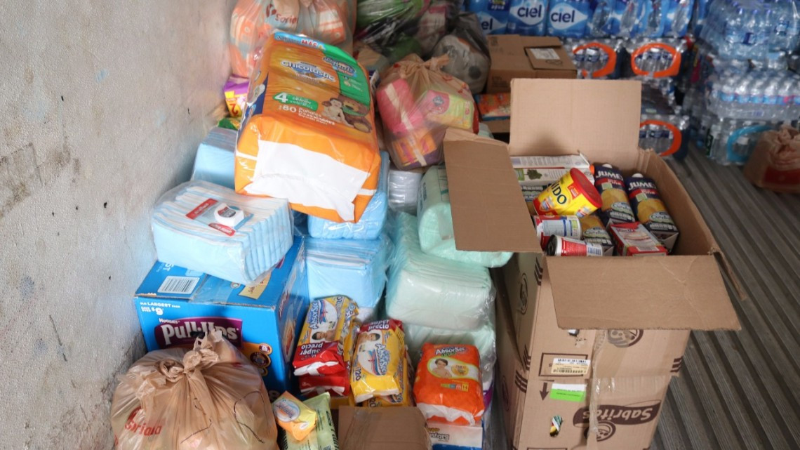 Invita Maki a incrementar donación de víveres