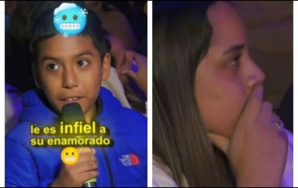 Niño expone infidelidad de su hermana en pleno desafío viral